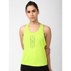 NWT Reebok Women's Running Speedwick Tank Top Neon Yellow - XL - All Are Welcome